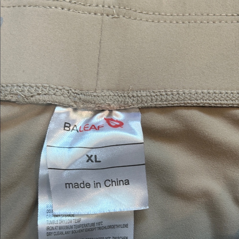 Baleaf Light Beige Women's Active Stretch Pants - Picture 3 of 9